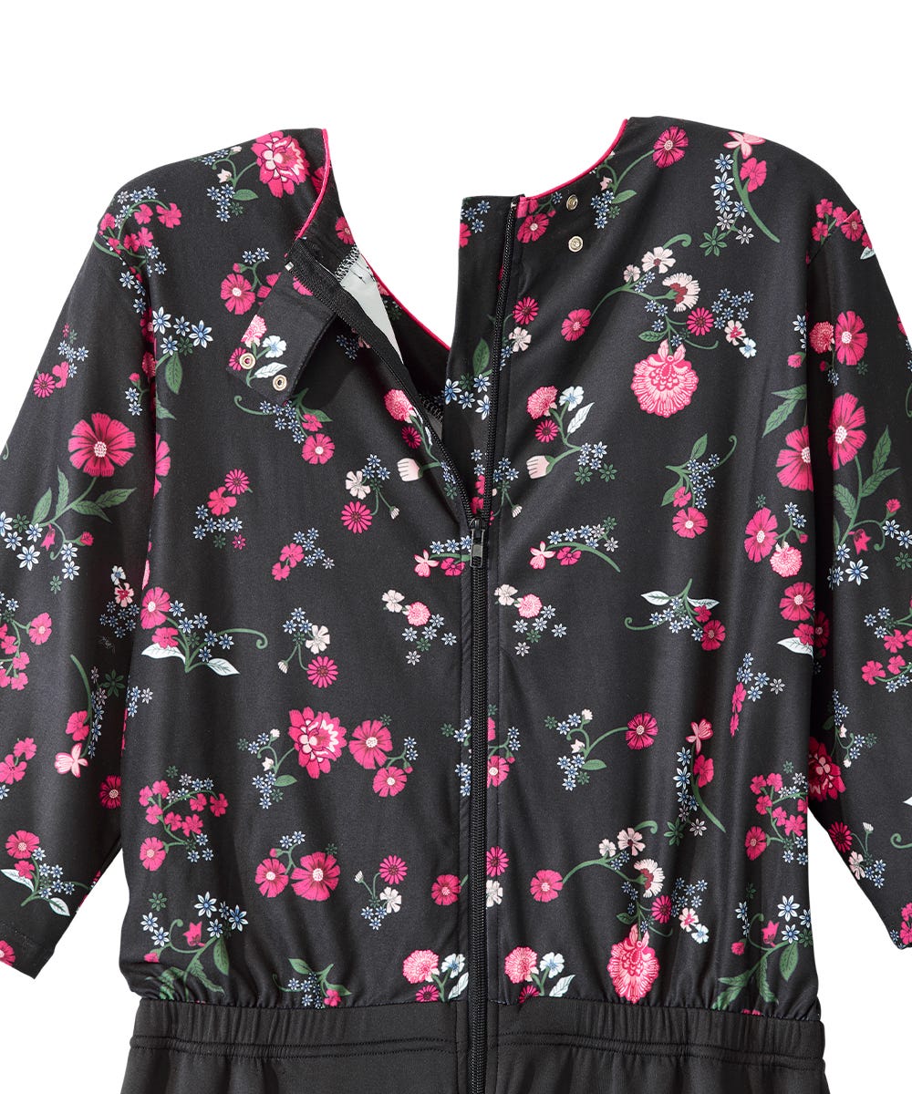 Women's Stay Dressed Jumpsuit with Henley Top