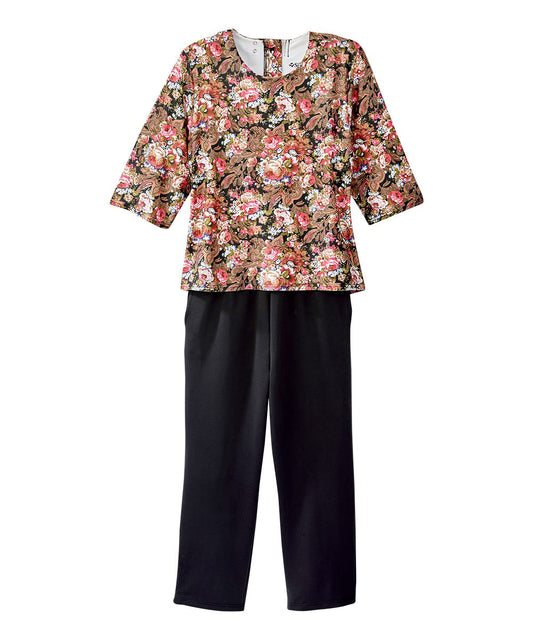 Women's Stay Dressed Jumpsuit with Lace Top