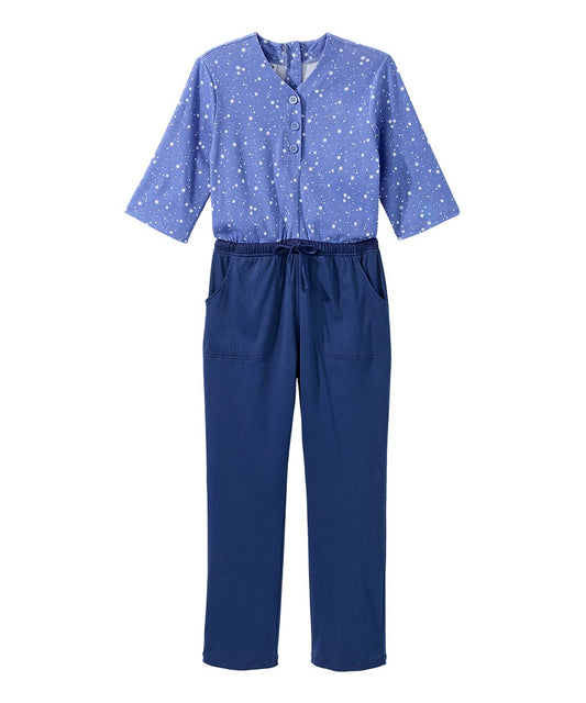 Women's Stay Dressed Jumpsuit Full Back Zip