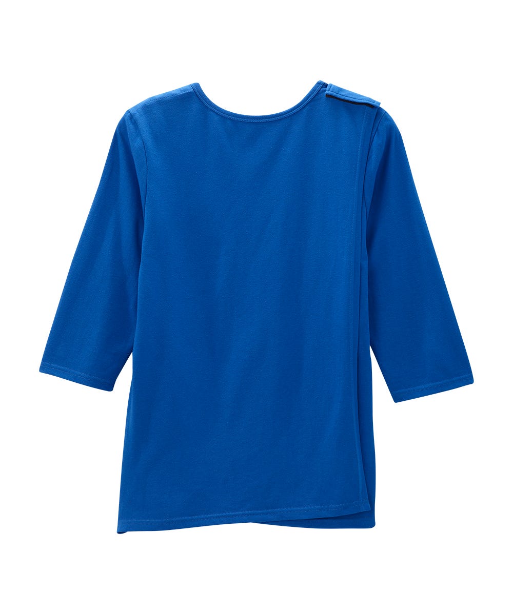 Women's Open Back Seasonal Print Top