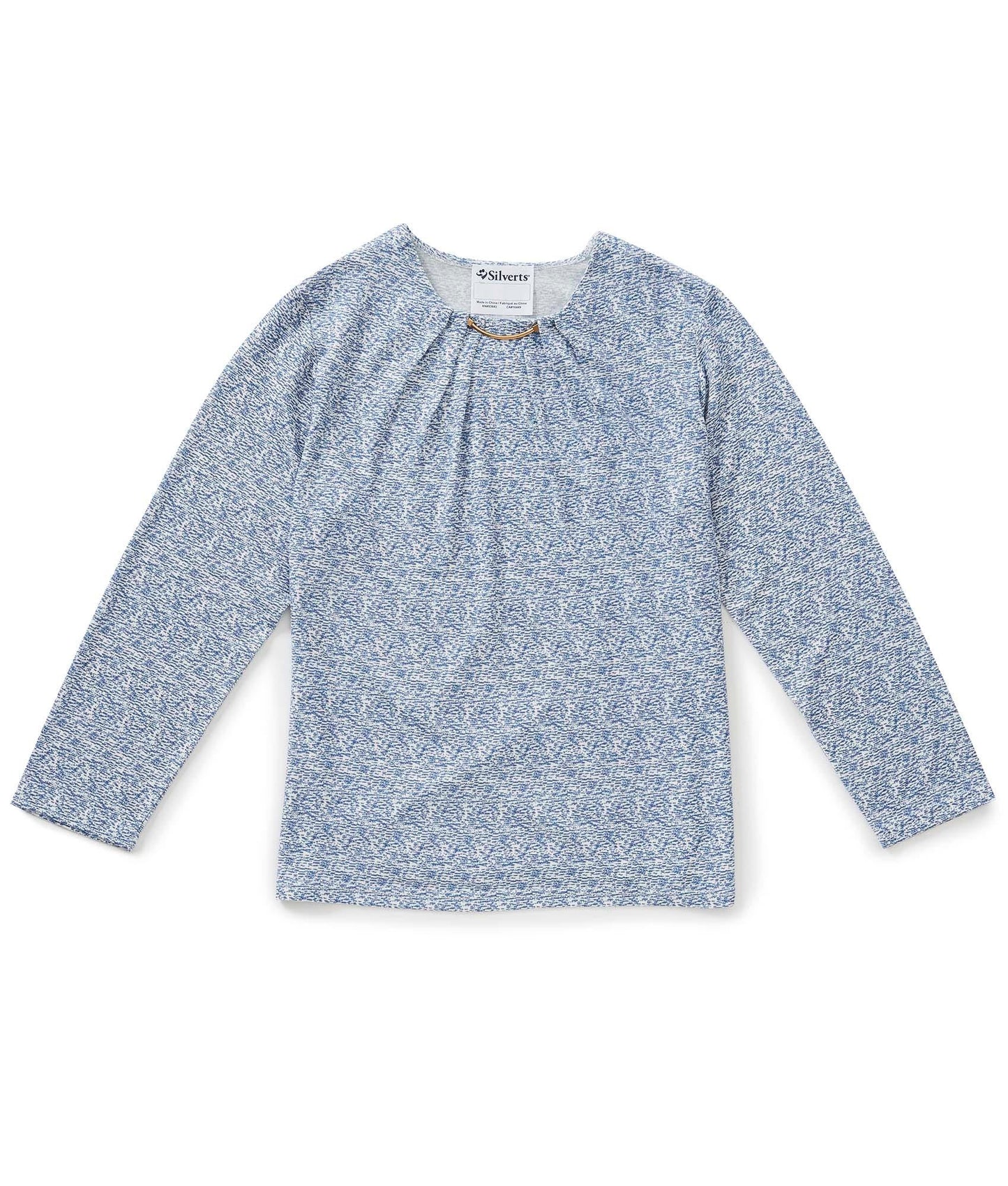 Women's Long Sleeve Open Back Sweater Knit Top - Clearance