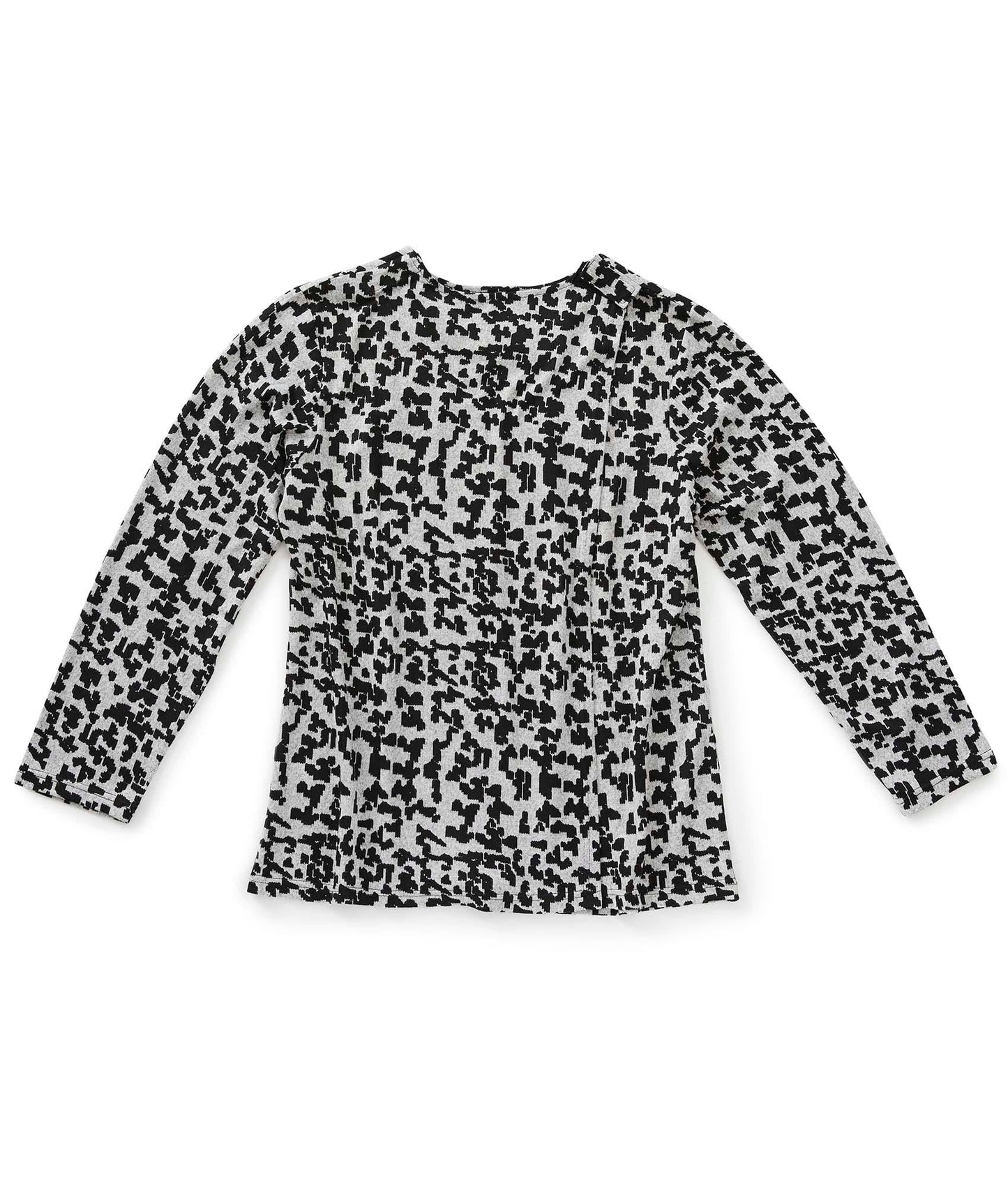Women's Long Sleeve Open Back Sweater Knit Top - Clearance