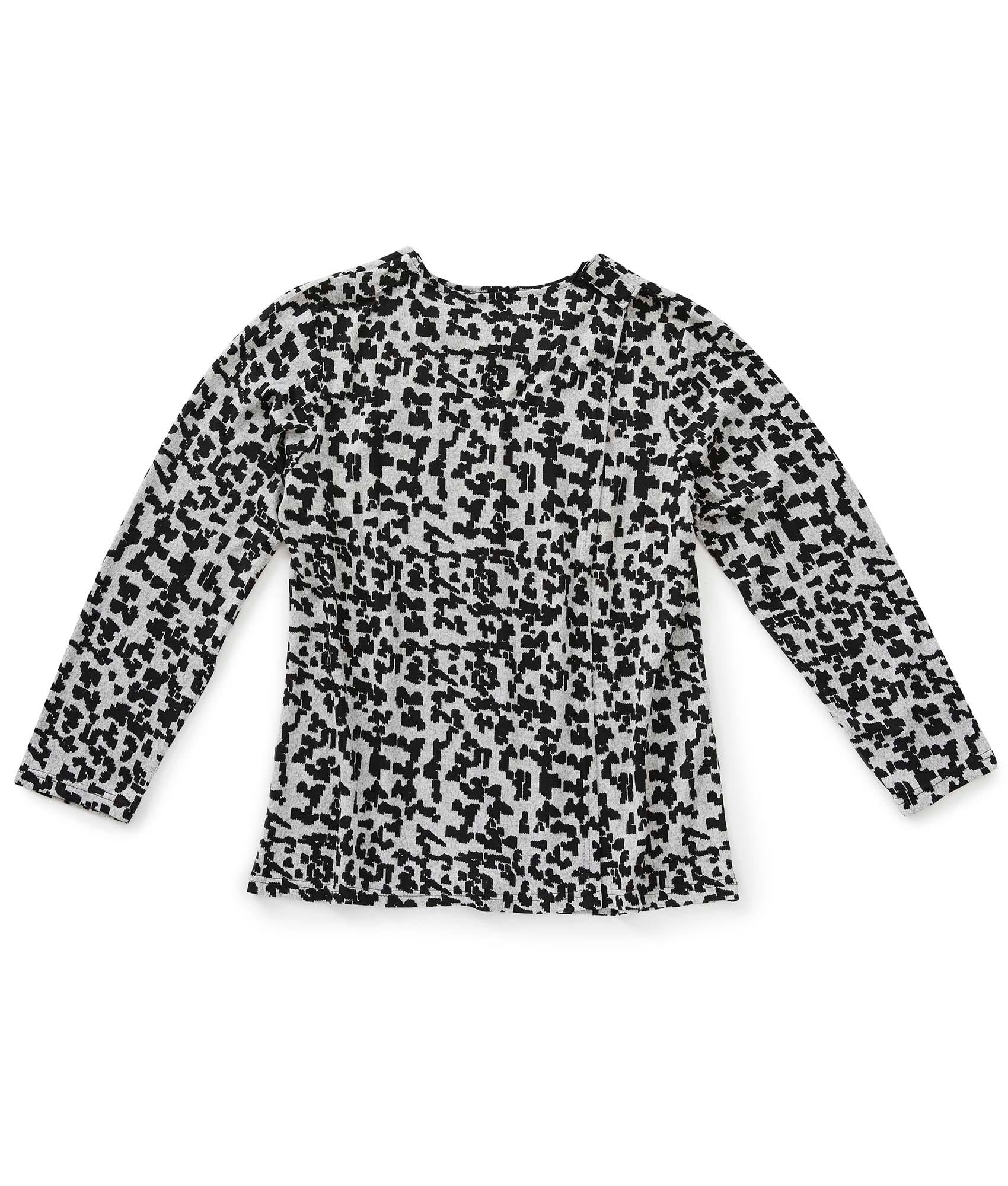 Women's Long Sleeve Open Back Sweater Knit Top - Clearance