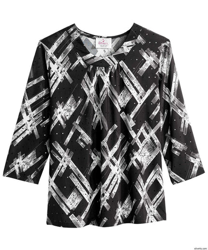 Women's Open Back Shirred Top