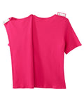 Women's Soft Embroidered Adaptive Top