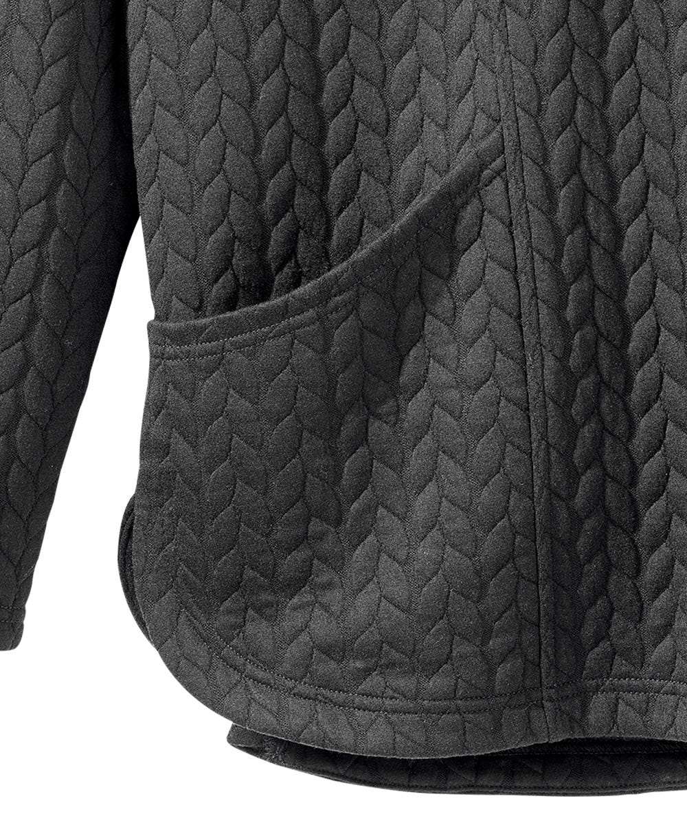 Women's Easy Dressing Open Back Half Zip Track Suit Top