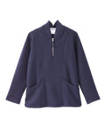 Women's Easy Dressing Open Back Half Zip Track Suit Top - Last Chance