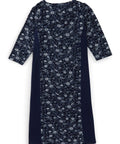 Women's Stylish Color Block Open Back Dress