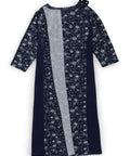Women's Stylish Color Block Open Back Dress