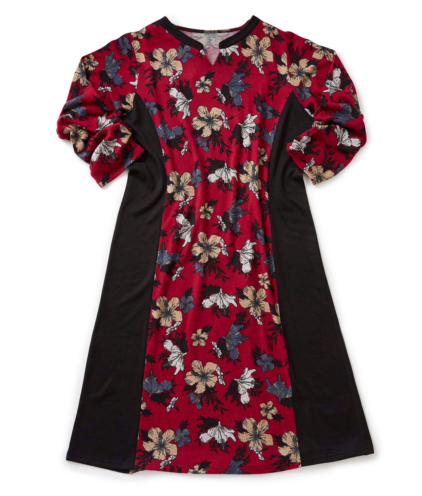Women's Stylish Color Block Open Back Dress - Clearance