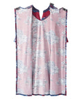 Women's Stylish Color Block Open Back Dress