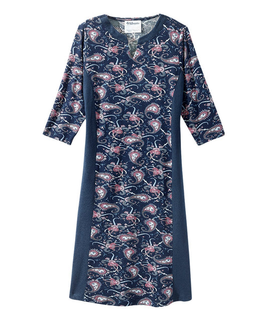 Women's Stylish Color Block Open Back Dress