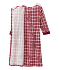 Women's Open Back Sweater Knit Dress with Diamond Neckline