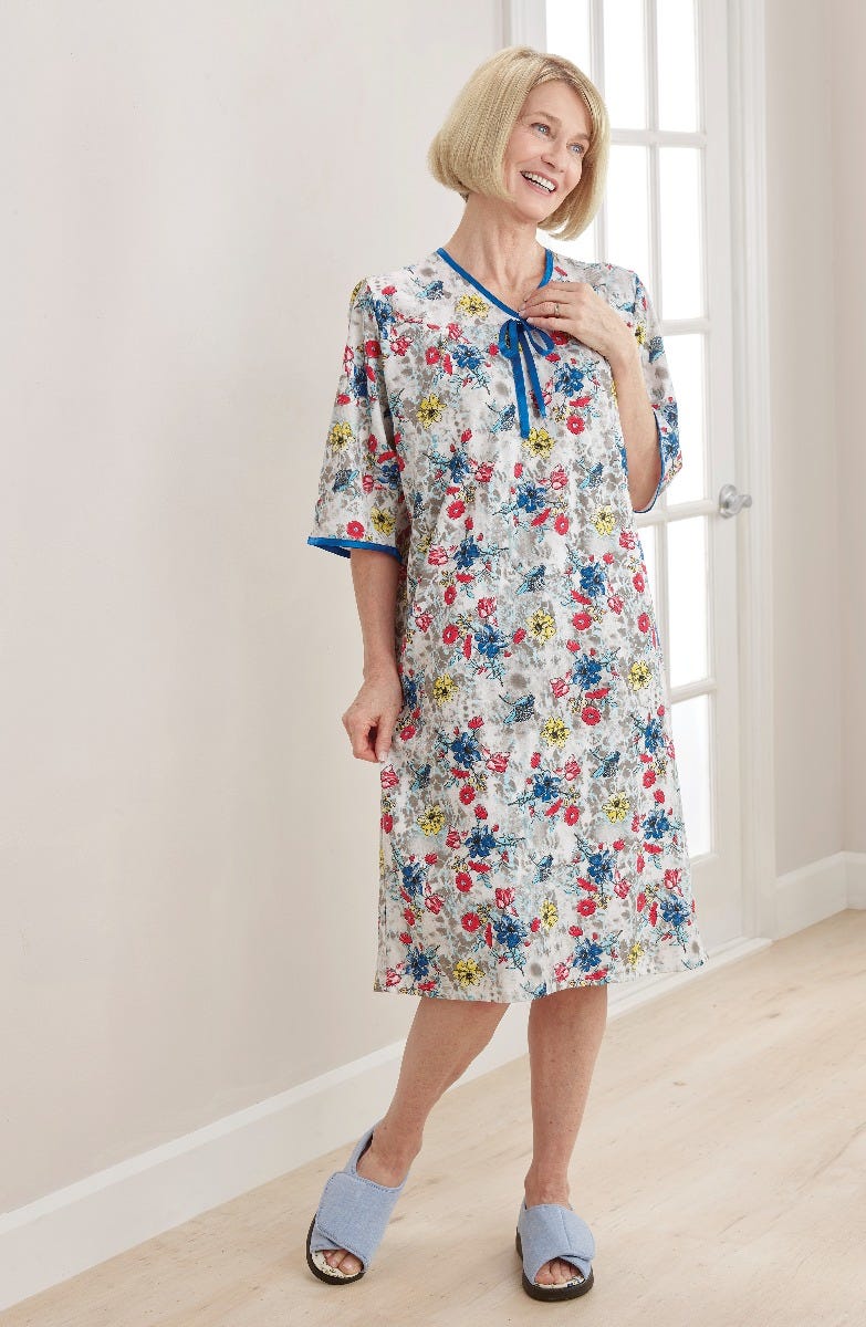 Women's Soft Hospital Gown - Clearance
