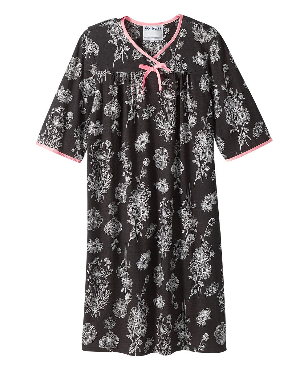 Women's No Peek Hospital & Home Care Gown