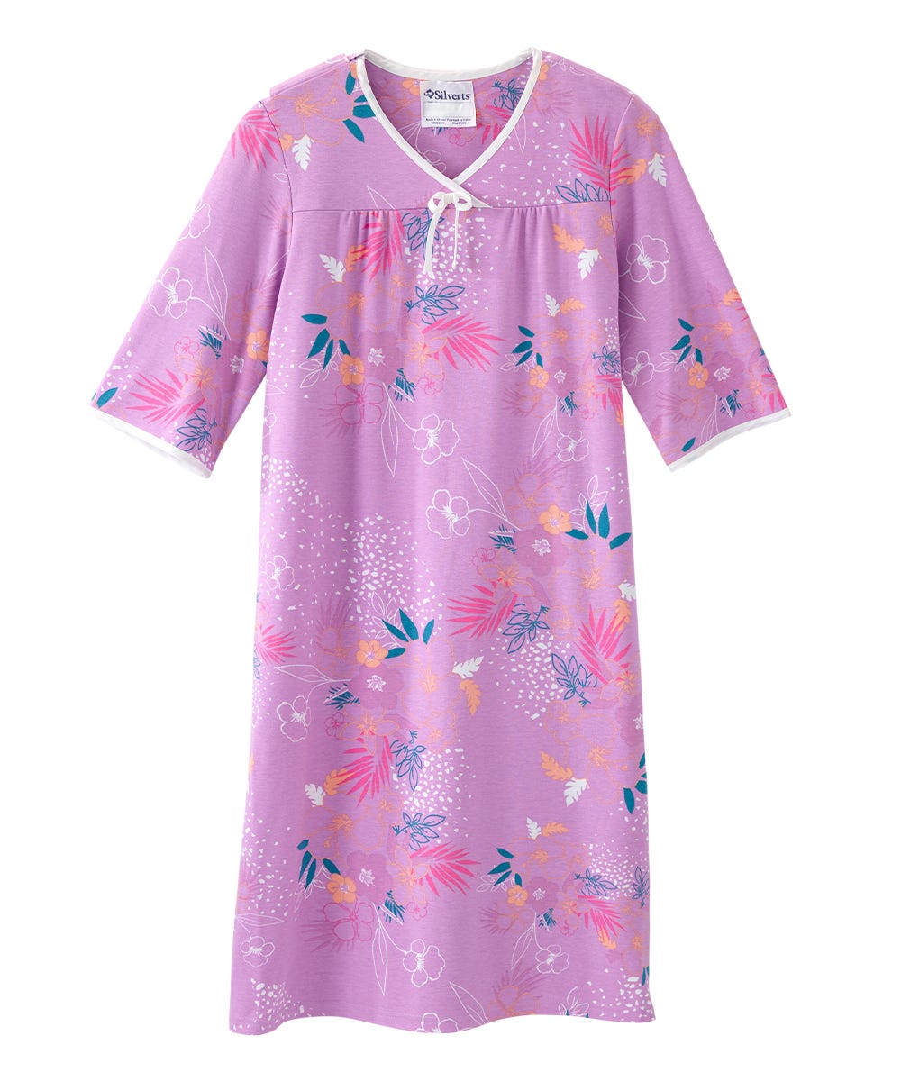 Women's No Peek Hospital & Home Care Gown