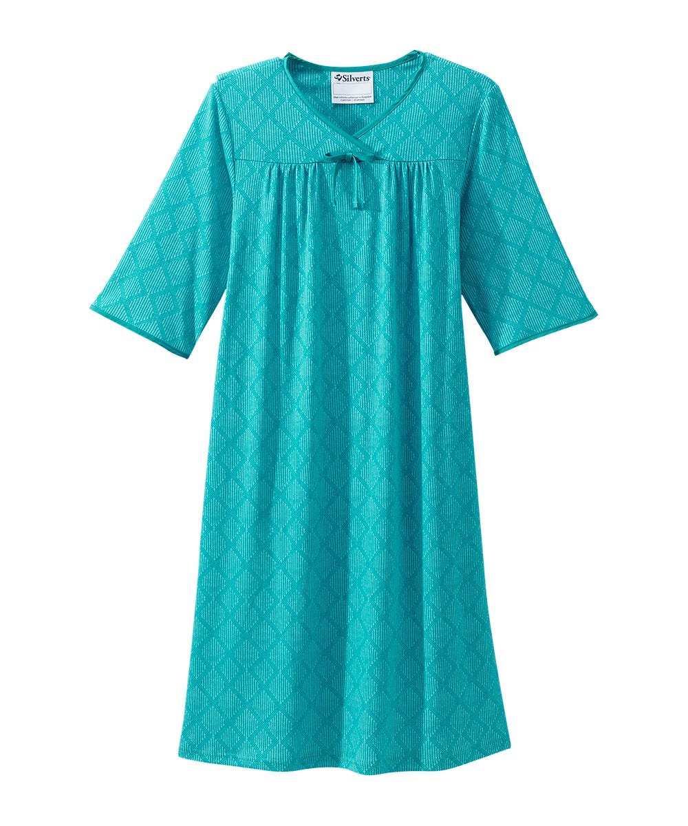 Women's No Peek Hospital & Home Care Gown