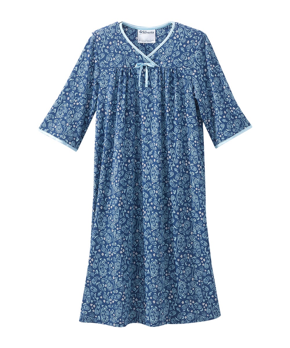 Women's No Peek Hospital & Home Care Gown