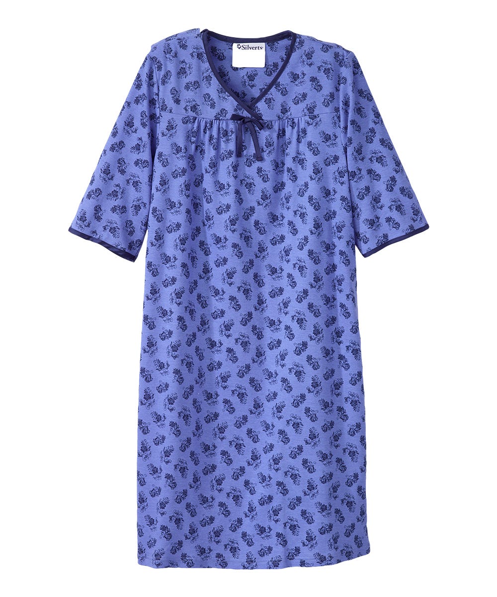 Women's No Peek Hospital & Home Care Gown