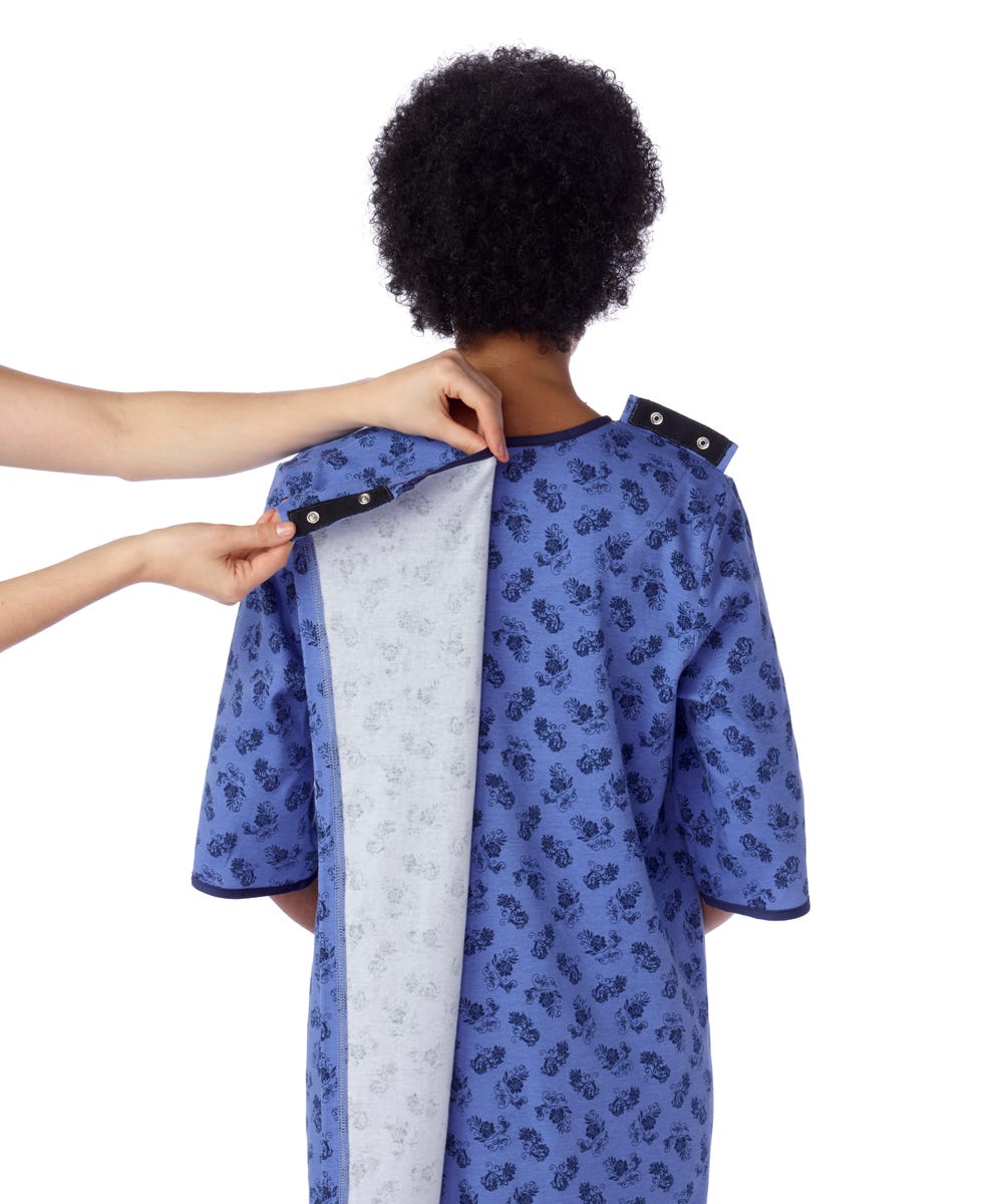 Women's No Peek Hospital & Home Care Gown