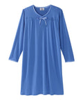 Women's Soft Bow Open Back Nightgown