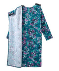 Women's No Peek Open Back Flannel Nightgown - Clearance