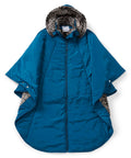 Unisex Luxurious Fur-Lined Winter Wheelchair Cape