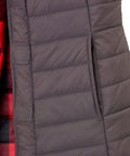 Women's Reversible Magnetic Snap Front Puffer Vest