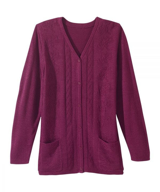 Women's Open Back Cardigan