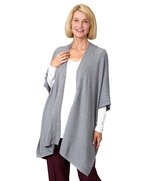 Women's 3-in-1 Poncho, Shawl & Scarf