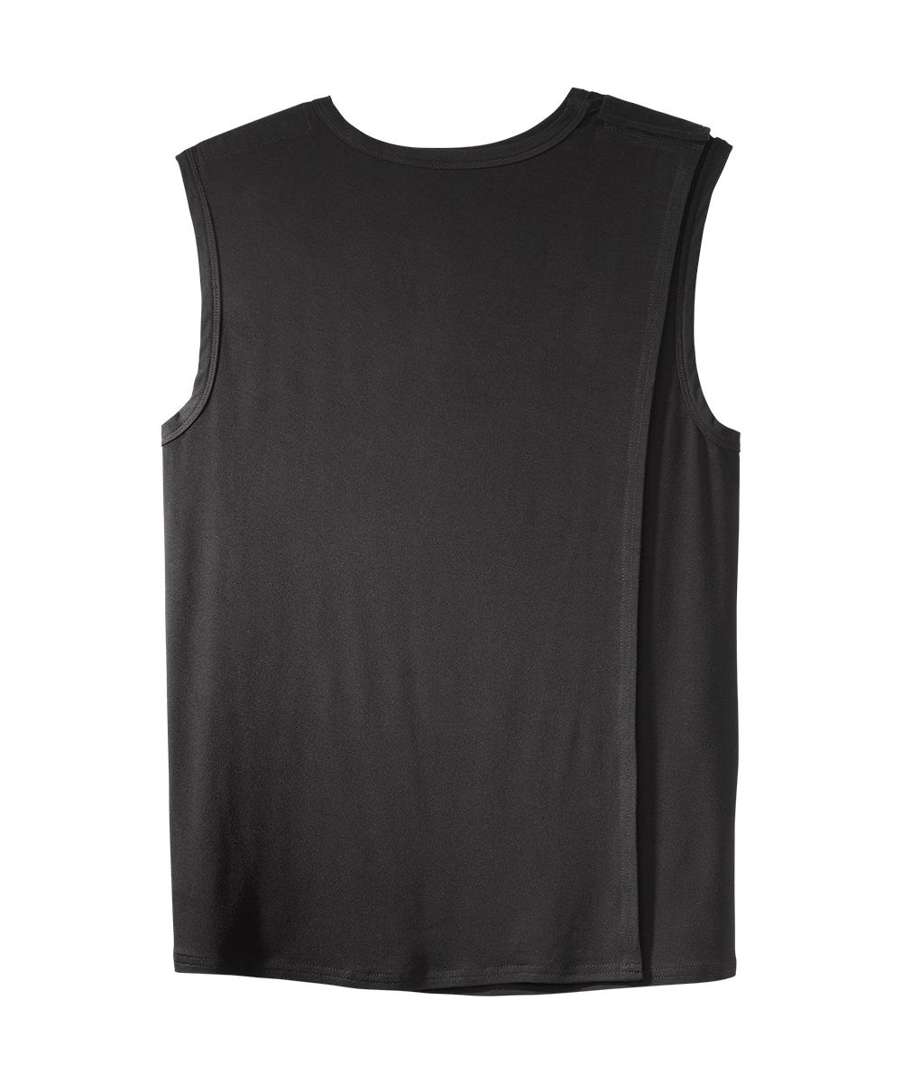 Mens Soft Modal Open Back Undervest