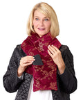 Women's Soft Plush Recovery Post-Surgical Scarf