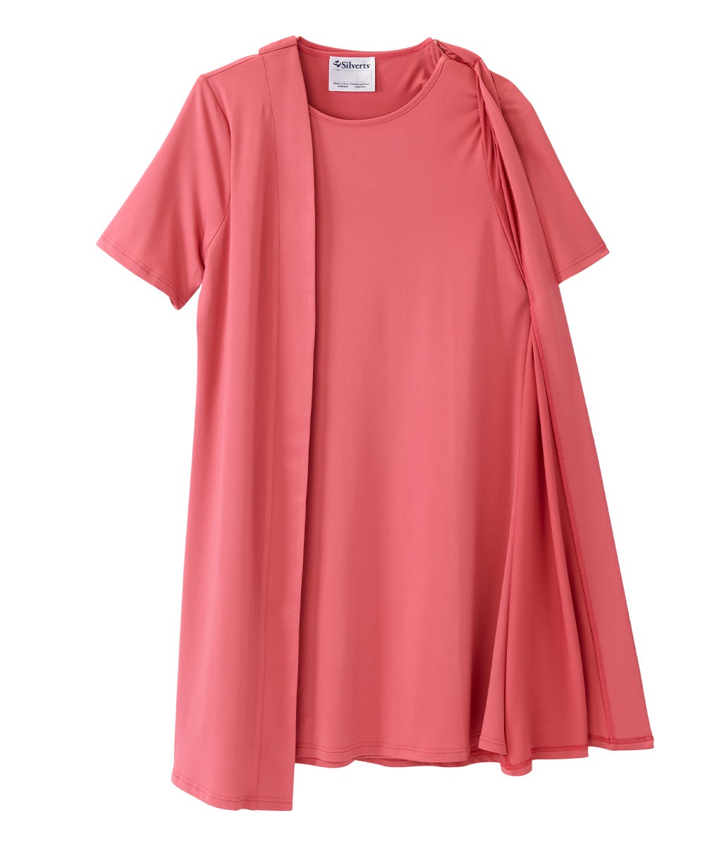 Women's Adaptive Open Back Stylish Twofer Dress