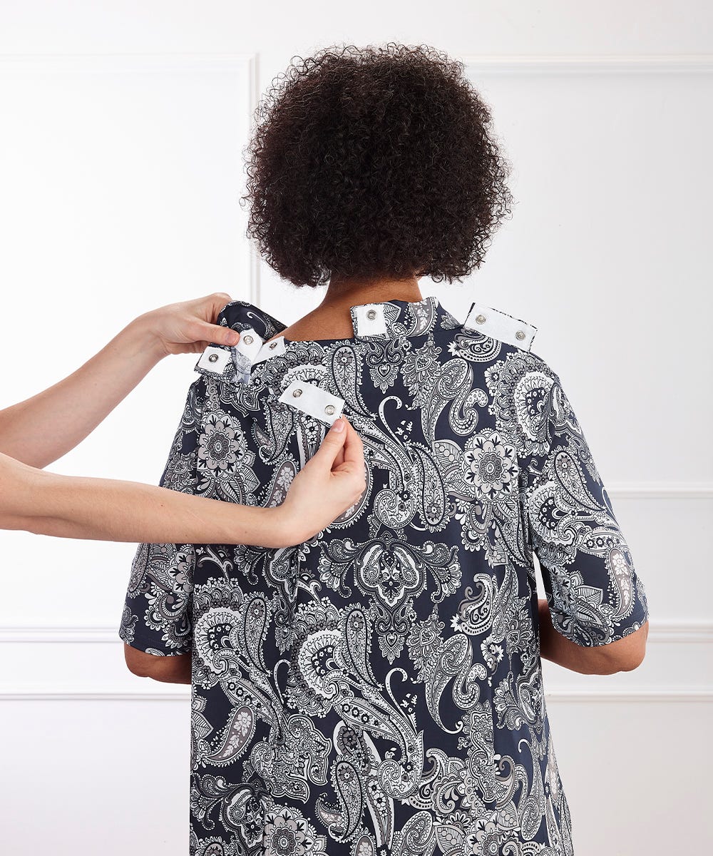 Women's Open Back Collared Dress