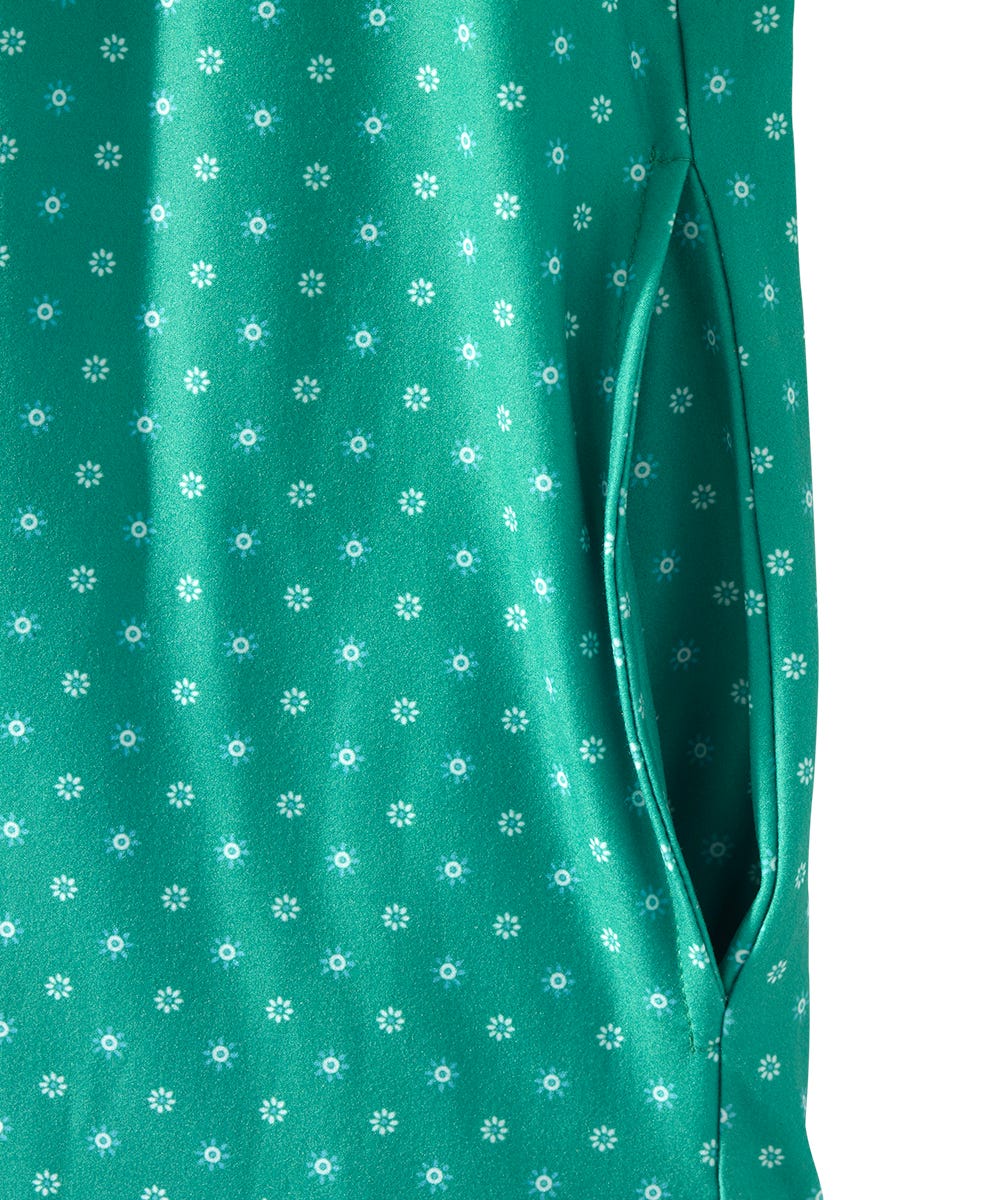 Women's Open Back Lace Trim Nightgown with Pockets