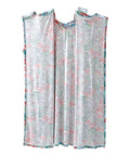 Women's Open Back Lace Trim Nightgown with Pockets