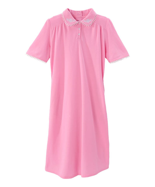 Women's Open Back Polo Dress