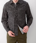 Magnetic Button Long Sleeve Shirt