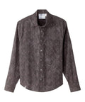 Magnetic Button Long Sleeve Shirt