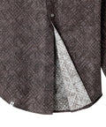 Magnetic Button Long Sleeve Shirt