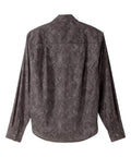 Magnetic Button Long Sleeve Shirt