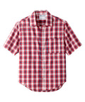 Magnetic Button Short Sleeve Shirt