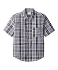 Magnetic Button Short Sleeve Shirt