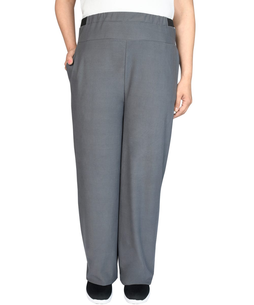 Women's Easy Grip Wide Leg Pull-On Pants - Clearance
