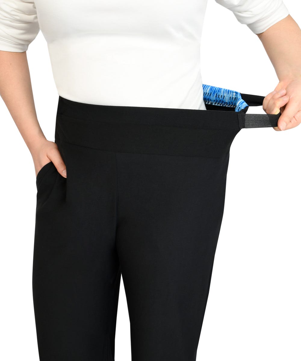 Women's Easy Grip Wide Leg Pull-On Pants - Clearance