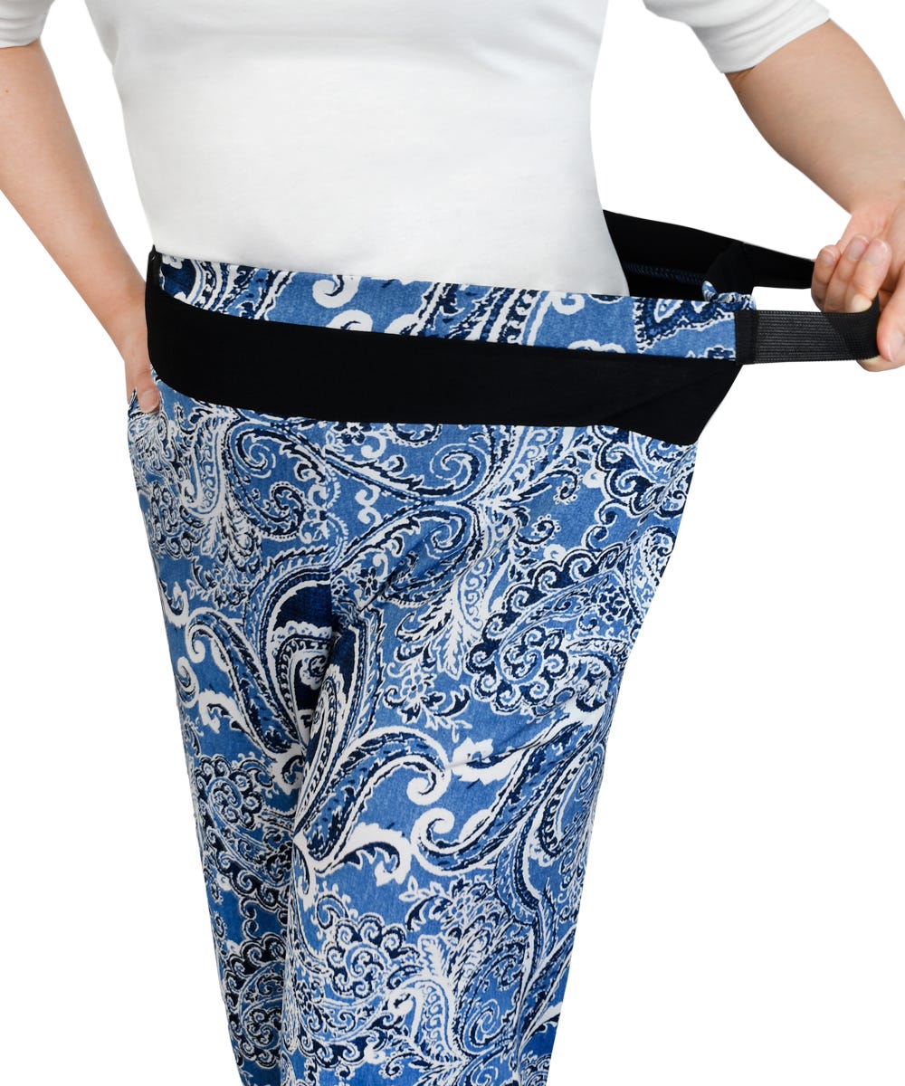 Women's Easy Grip Wide Leg Pull-On Pants - Clearance
