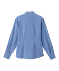 Magnetic Button Long Sleeve Blouse