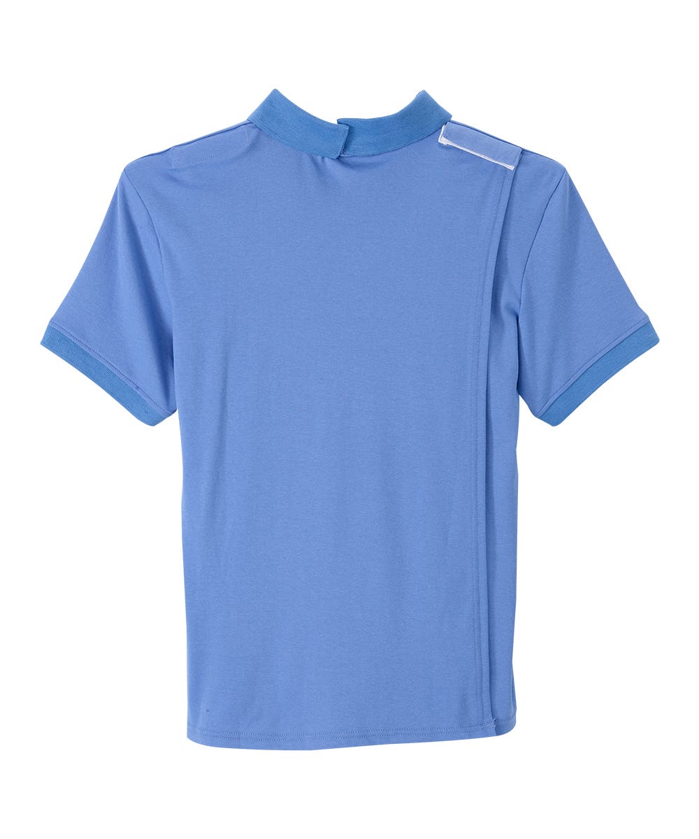 Men's Classic Open Back Short Sleeve Polo Shirt