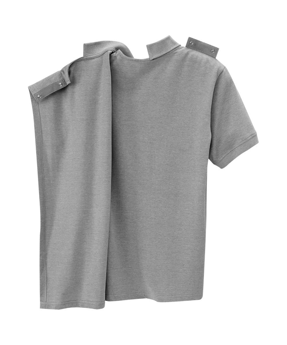 Men's Classic Open Back Short Sleeve Polo Shirt