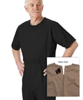 Men's Stay Dressed Jumpsuit for Dementia Needs Full Back Zip Outfit - Clearance